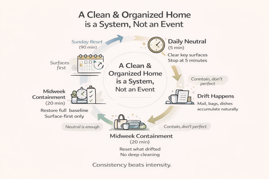 Home maintenance system infographic